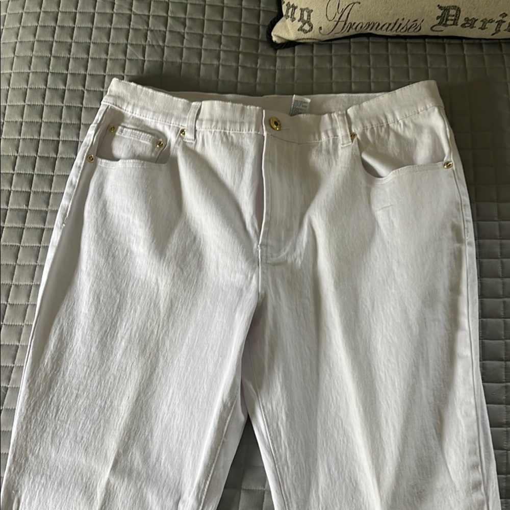 Diane Gilman White Pants